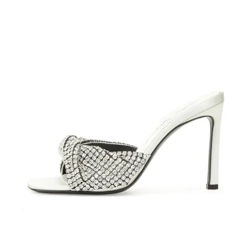 SERGIO ROSSI Слипоны Женские Мятно-зеленый