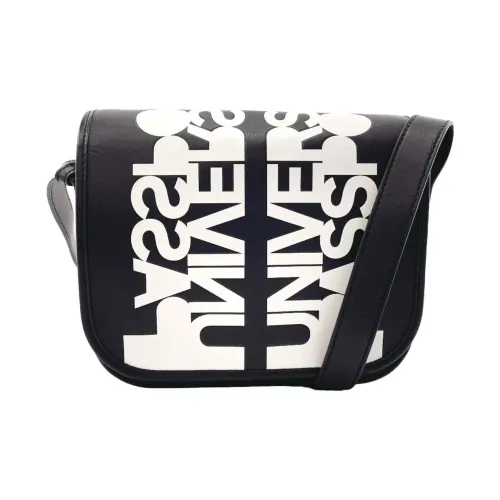 Burberry Кожа Сумка через плечо Сумка на плечо Мужская Черная и Белая