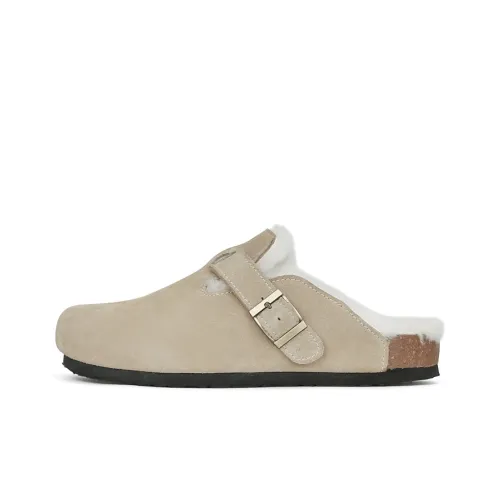 CHRISTINE SHEII Suinyin Обувь Birkenstock Домашние тапочки 3 см Женские Песочный