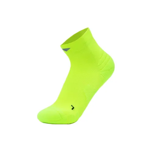 LINING Running Collection 1 шт Неоново-желтый Зеленый Унисекс Носки