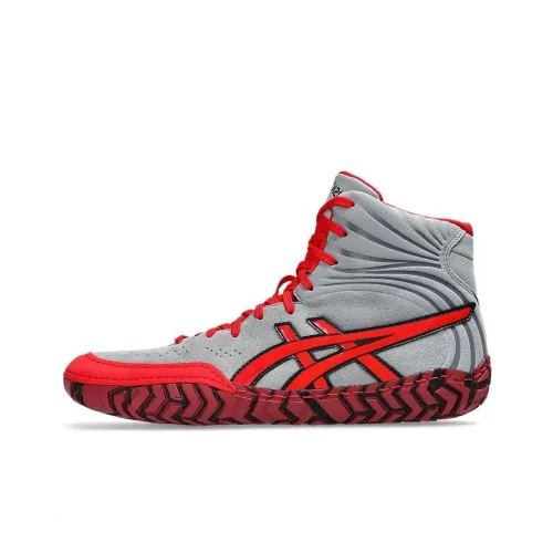 Asics Aggressor 5 Тренировочные Кроссовки Высокие Красный Мужской