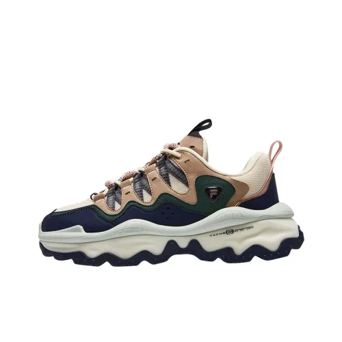 FILA FUSION QD 96 DX Низкий топ массивные кроссовки женские светлый хаки