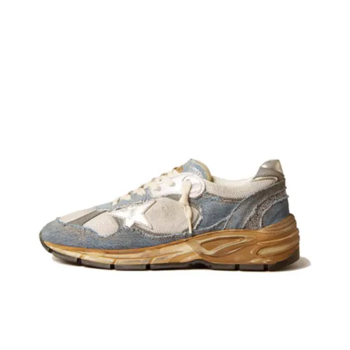 Golden Goose Dad Star Casual Low Top Blue Men's
