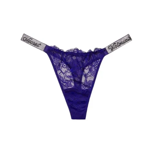 Victoria's Secret Стринг Женские 1 Пачка Тибетский Фиолетовый