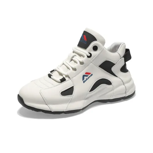 KOLUMB Casual MID Топ Белый Черный Мужской