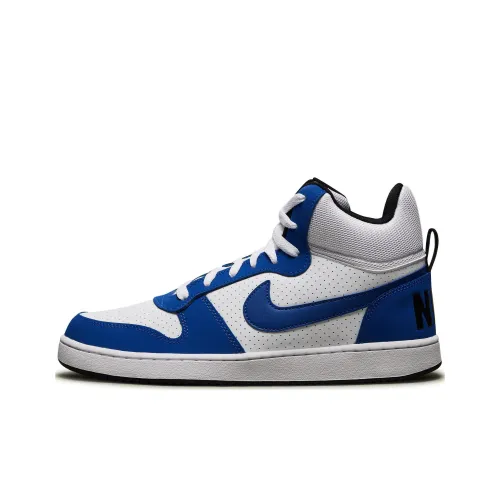 Кроссовки для скейтбординга Nike Court Borough High Top Белые Синие Мужские