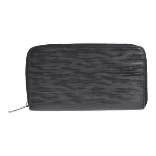 LOUIS VUITTON EPI Кожа Кошелек Стандартный Женский Черный