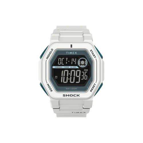 TIMEX Command Collection Мужские часы Кварцевый механизм Смольный ремешок 45 мм Черный циферблат