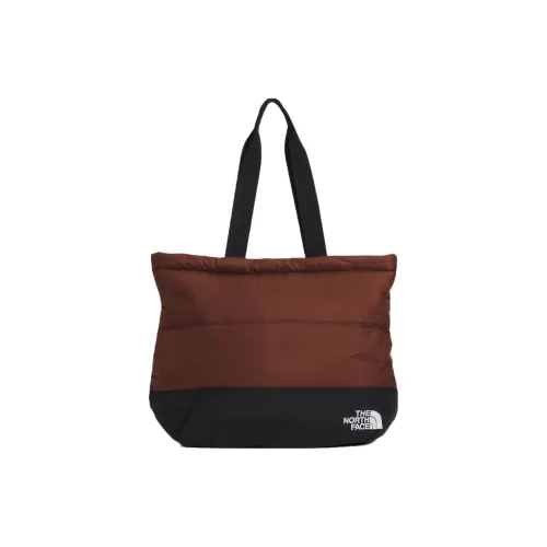 THE NORTH FACE Nuptse 21L Тоут Сумка Сумка для покупок Сумка Сумка для активного отдыха Полиэстер Цвет Темный Дуб Коричневый и Черный Унисекс