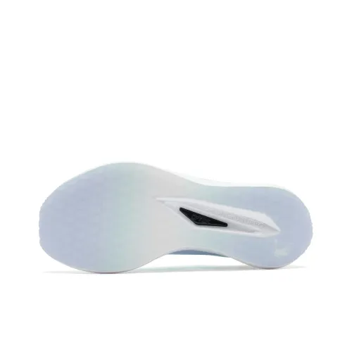 QIAODAN Strong Winds SE Амортизаторы Устойчивые к истиранию Низкий топ Беговые кроссовки Мужские Белый Синий