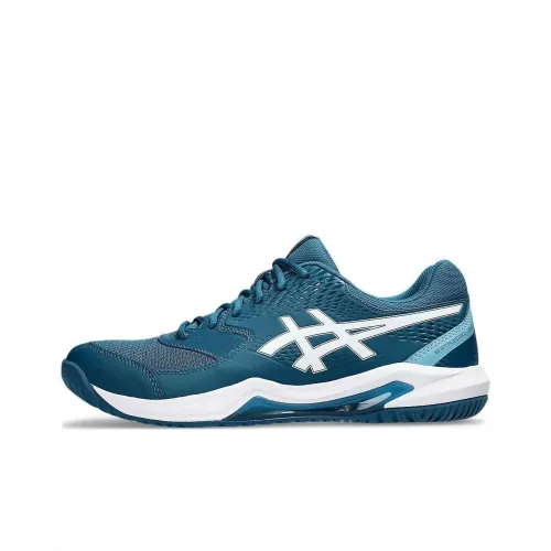 Asics Gel Dedicate 8 Low Топ Теннисные Кроссовки Мужские Синие