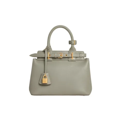 CELINE Soft Calfskin Сумка через плечо Сумка Regular Женская Зеленая Clay