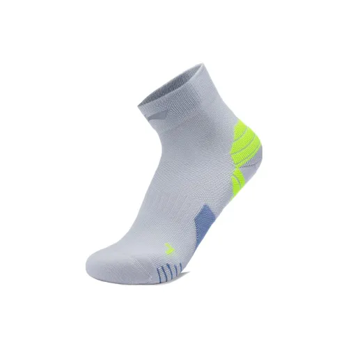 LINING Running Collection 1 шт Серый + Неоново-желтый Зеленый Унисекс Носки