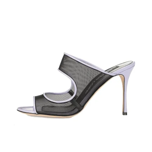 SERGIO ROSSI Godiva Quick-Dry Slippers Women's Purple