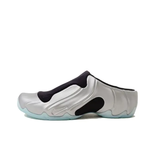 Nike Clogposite Домашние тапочки Серебристо-черные Мужские