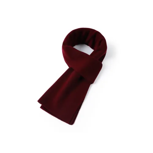 PIERRE CARDIN Шерсть Трикотаж Шарфы Мужской Бордовый