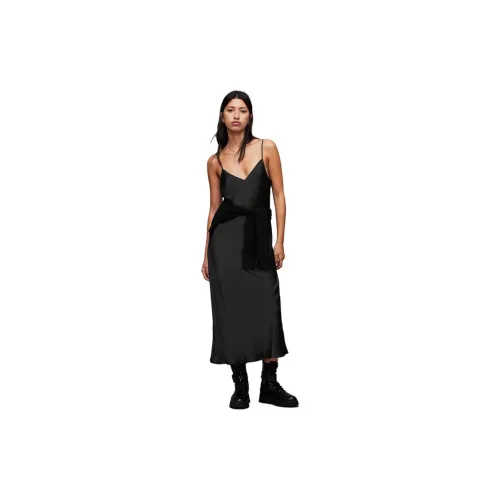 ALLSAINTS Черные Женские Слиплатья