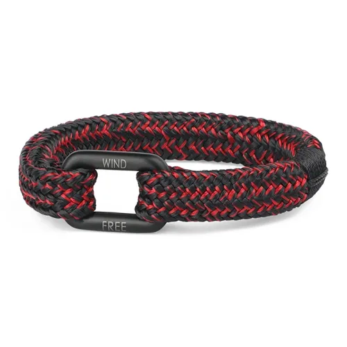 TUBAOSHU Western Черный Красный Смешанный Цвет Ткань Вязаный Браслет Браслеты Унисекс