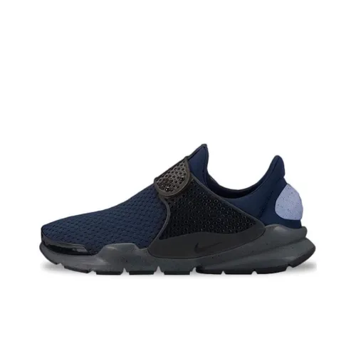 Nike Sock Dart Амортизация Износостойкий Низкий Топ Повседневная Обувь Унисекс Синий