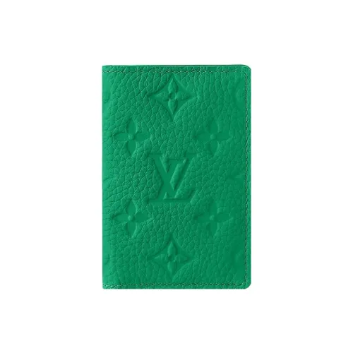 LOUIS VUITTON Кожа Кошелек Стандартный Мужской Зеленый