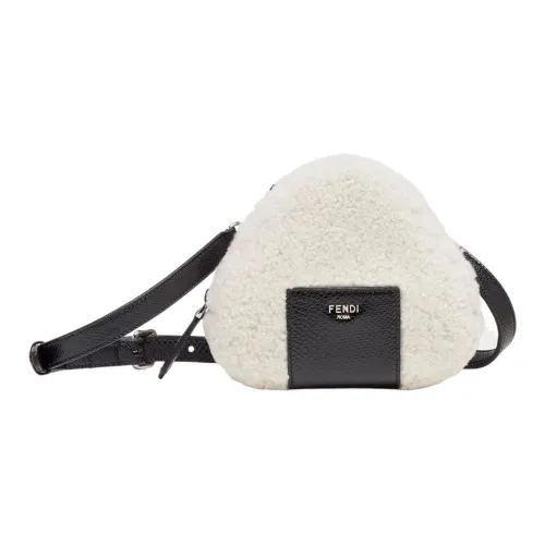 FENDI Овчина Сумка через плечо Женская Белая