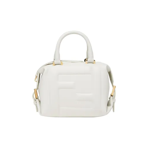 FENDI Напп-Кожа File Сумка Сумка Сумка через плечо Сумка через плечо Мини Женская Ледяной Белый