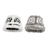 Серый с черным, шляпа "Танец льва"