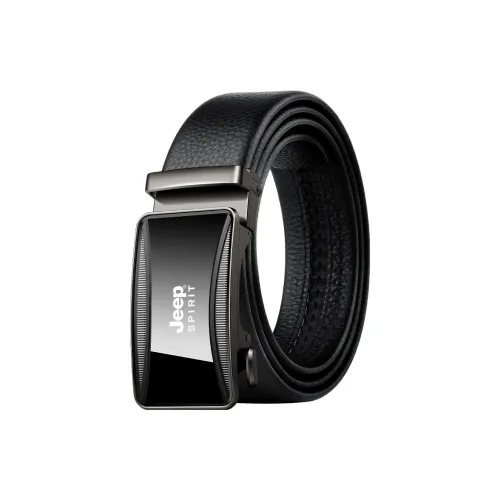 JEEP SPIRIT Автоматическая застежка Casual Business Бренд Роскошь Модный Ins Ремни из коровьей кожи Мужской Ширина 3,5 см