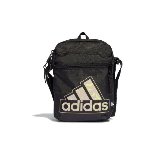 Adidas Essential Переработанный полиэстер парча ткань сумка через плечо стандартная унисекс черный