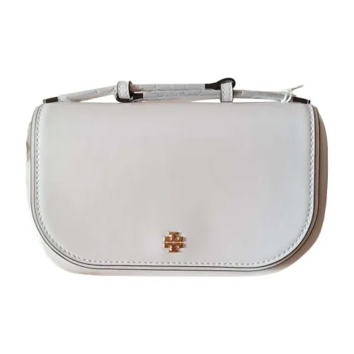 TORY BURCH Emerson Гладкая кожа Сумка через плечо Женская Светлый Sensing Белый