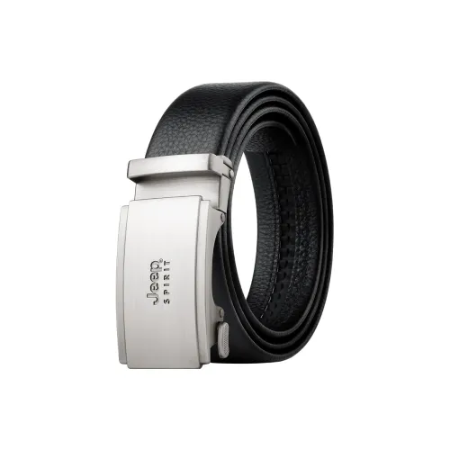 JEEP SPIRIT Автоматическая застежка Бизнес Мода для Молодых Ремни из коровьей кожи Мужской Ширина 3,5 см