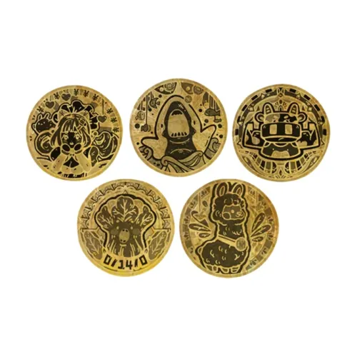 Sublime Books 'Dammy Coin RESERVE Homophonic Coin Theme Metal Commemorative Medal Metal Coin Casting' Мерч по IP