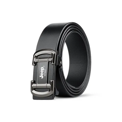 JEEP SPIRIT Нет Кнопка Автоматический Застежка Деловой Повседневный Стиль Luxe Лицевая Коровья Кожа Ремни Мужской Ширина 3,5 см