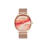 Розовый сетчатый стиль сумки [Мокко коробка]