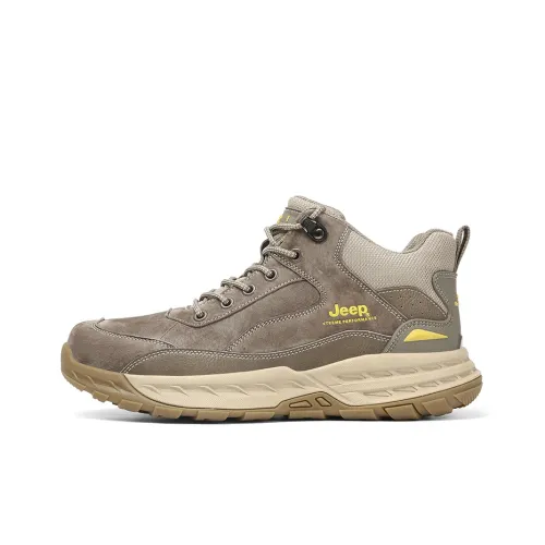JEEP MID Топ Повседневная обувь Мужская Коричневая