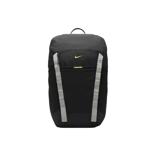 Nike Рюкзаки Черный & Микро Particle Серый & ATOM Зеленый Мужской