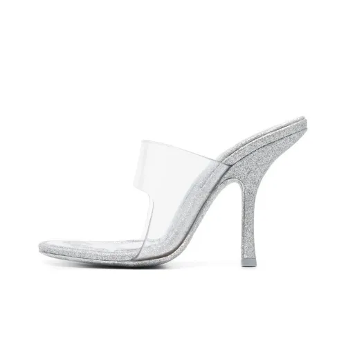 Alexander Wang Слипоны Женские Серебряные