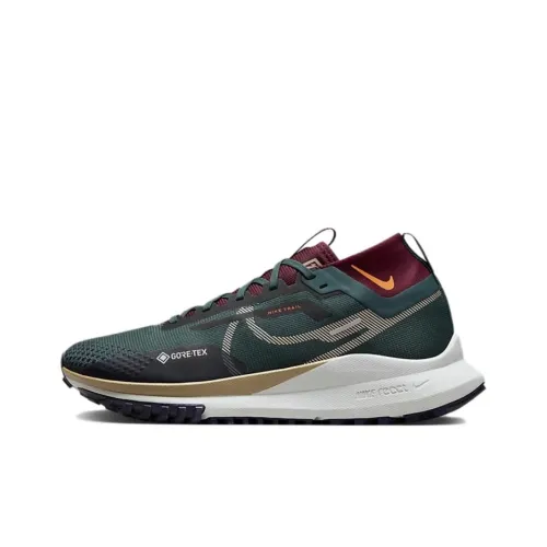 Nike Pegasus Trail 4 Беговые кроссовки Низкий верх Темно-зеленый Мужской
