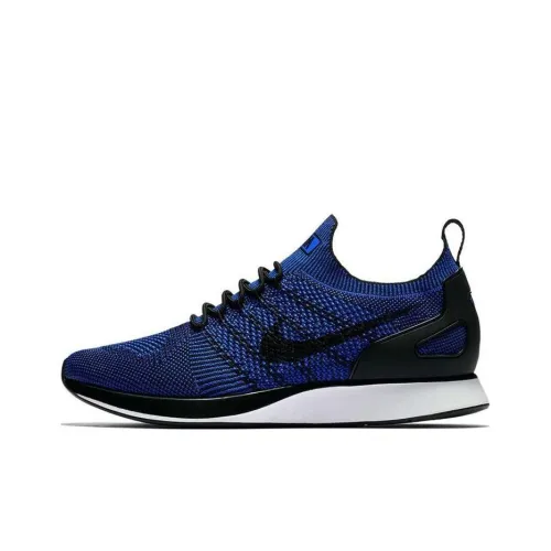 Nike Air Zoom Mariah Flyknit Slip-resistant Abrasion-resistant Low-top Беговые кроссовки Мужские Темно-синий Черный