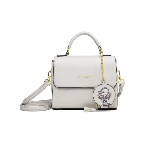 Versman ПУ (полиуретан) Сумка через плечо Сумка на плечо Женская Жемчужно-бежевая Пастельно-розовая