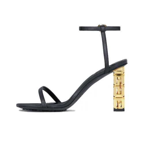 Givenchy One Sandals Strap 8,3 см Женские Черный