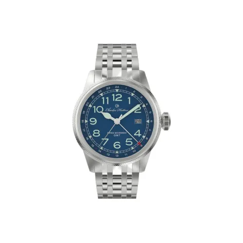 CHARLES HUTTON Кварцевый механизм Мужские часы 43mm*43mm*11mm Черный