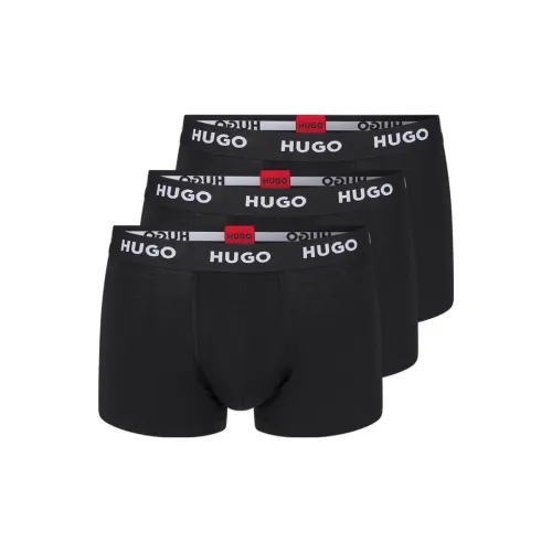 Hugo Boss 3 Pack Мужские Боксеры Черные