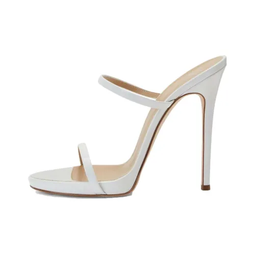 Giuseppe Zanotti GZ Слипоны 12 см Женские Белые