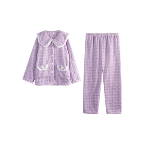 Dorame Фиолетовый Женские Пижамные Комплекты