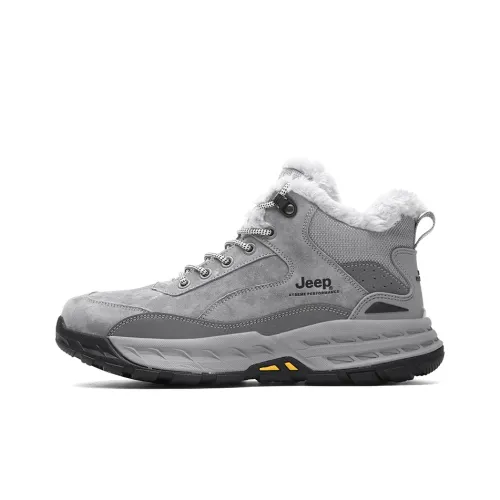 JEEP MID Топ Уличная обувь Мужская Серый
