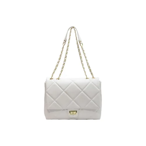 NOMK ПУ (полиуретан) Сумка через плечо Сумка с цепочкой Сумка через плечо Сумка среднего размера Женская