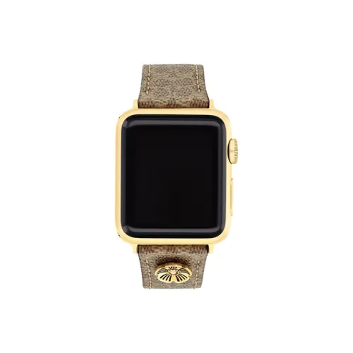 COACH Ремень Apple Совместимость Воловья кожа Кожа Материал