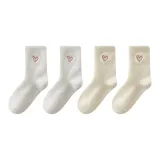 4 шт (Белый + Белый + Бежевый + Бежевый)