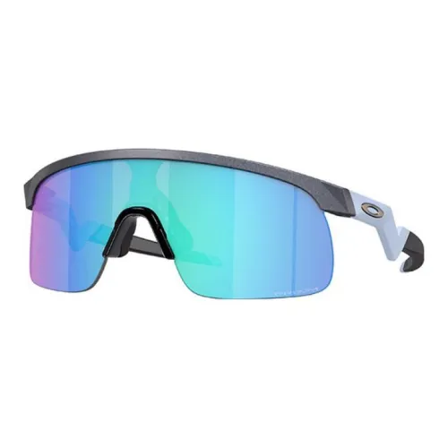 Oakley Injection Molded Нерегулярная форма Солнцезащитные очки Детский Черный